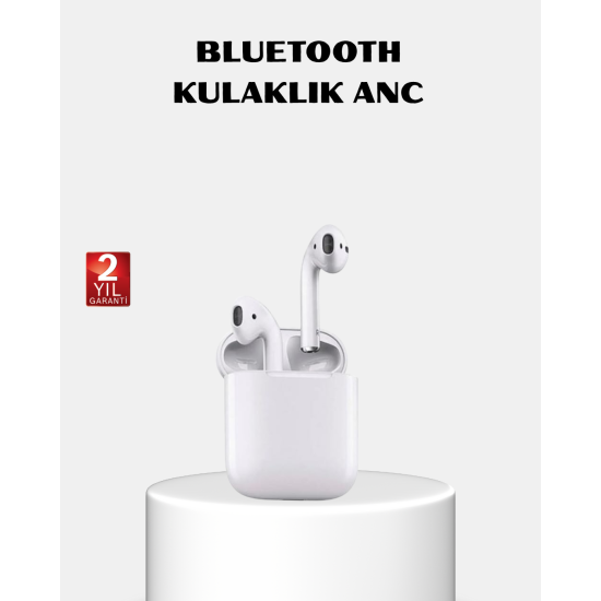 Kablosuz ANC Kulak Üstü Kulaklık – Gürültü Engelleme, Mikrofonlu