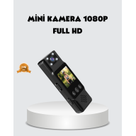 180 Derece Dönebilen Mini Kamera Full HD TFT Ekran Hareket Sensörlü 180 Derece Dönebilen Mini Kamera Full HD TFT Ekran Hareket Sensörlü