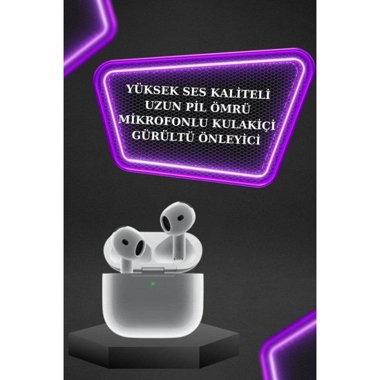 3.Nesil TWS Bluetooth Kulaklık Bluetooth Bağlantılı Akıllı Saat Amoled Ekran Plastik Hasır Kordon