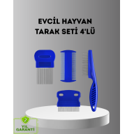 4’lü Kedi Köpek Tüy Temizleme Seti – Paslanmaz Çelik,Ergonomik ve Uzun Ömürlü 4’lü Kedi Köpek Tüy Temizleme Seti – Paslanmaz Çelik,Ergonomik ve Uzun Ömürlü
