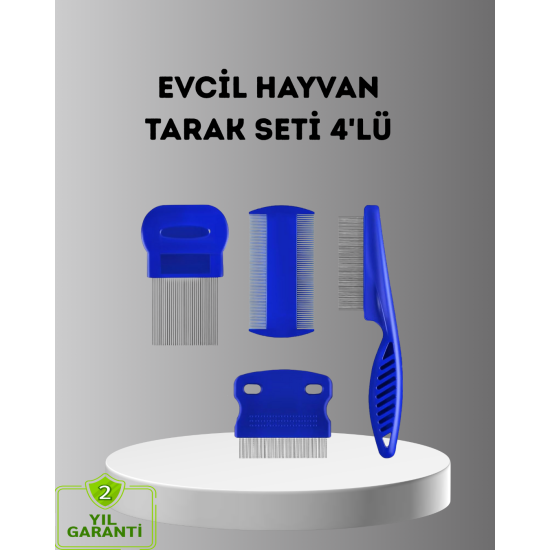 4’lü Kedi Köpek Tüy Temizleme Seti – Paslanmaz Çelik,Ergonomik ve Uzun Ömürlü 4’lü Kedi Köpek Tüy Temizleme Seti – Paslanmaz Çelik,Ergonomik ve Uzun Ömürlü