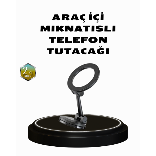 360° Dönebilen Katlanır Manyetik Araç Telefon Tutucu – MagSafe Uyumlu, Kompakt ve Şık Tasarım 360° Dönebilen Katlanır Manyetik Araç Telefon Tutucu – MagSafe Uyumlu, Kompakt ve Şık Tasarım