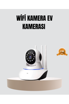 HD IP Kamera – Gece Görüşlü, Hareket Sensörlü, Mobil Takip ve Çift Yönlü Ses