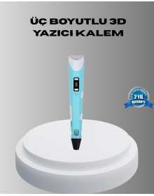 3D Yazıcı Kalem Taşınabilir FDM Teknolojili ve Çok Amaçlı Kullanımlı