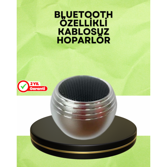 Taşınabilir Bluetooth Hoparlör Yüksek Ses Kaliteli Mini Tasarım