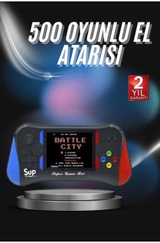 3.5 İnç 500'ü 1 Arada Klasik Oyun Konsolu Nostalji Oyunlu Atari 3.5 İnç 500'ü 1 Arada Klasik Oyun Konsolu Nostalji Oyunlu Atari