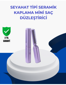 Taşınabilir Saç Düzleştirici Tarak – Ayarlanabilir Isı Kontrollü