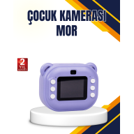 18 Efektli Şipşak Kamera – Oyunlu, Müzik Çalarlı ve Anında Baskı Özellikli