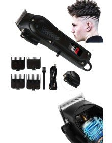 Profesyonel Saç Kesme Aleti Dijital Saç Sakal Tıraş Makinesi Uzun Ömürlü