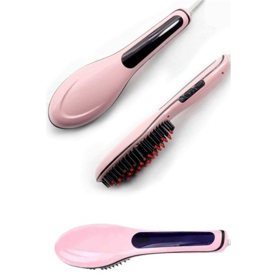Saç Düzleştirici Tarak Dijital Göstergeli Seramik Kaplama Sıkı Dişli Saç Düzleştirici Tarak Dijital Göstergeli Seramik Kaplama Sıkı Dişli