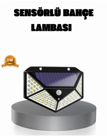 Solar Güçlü 100 LED Bahçe Lambası – Enerji Tasarruflu, Suya Dayanıklı ve Geniş Açılı Işık