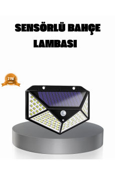 Solar Güçlü 100 LED Bahçe Lambası – Enerji Tasarruflu, Suya Dayanıklı ve Geniş Açılı Işık