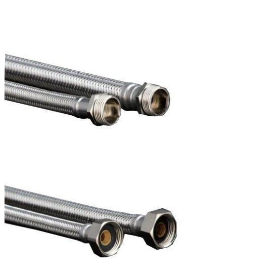 3/8X3/8 Nipelli Flex Hortum 20 cm 3/8X3/8 Nipelli Flex Hortum 20 cm