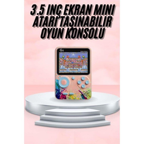 3.5 İnç Klasik Retro LCD Ekran 500 Oyunlu Oyun Konsolu Taşınabilir 3.5 İnç Klasik Retro LCD Ekran 500 Oyunlu Oyun Konsolu Taşınabilir