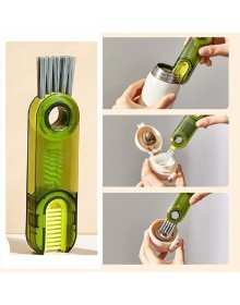 3 Fonksiyonlu Çok Amaçlı  Temizlik Fırçası Mutfak-Banyo-Araç- Klavye -Pencere Oluk Temizlik Fırçası