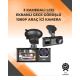 3 Kameralı Dashcam Sistem – Geri Görüş Yardımı, Park Koruması ve G-Sensör