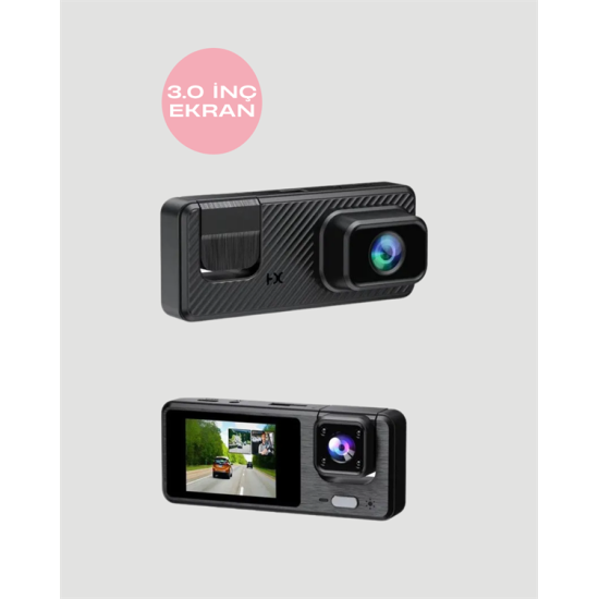 3 Kameralı DVR Araç Kamerası – Tam Güvenlik, Tam Kapsama 3 Kameralı DVR Araç Kamerası – Tam Güvenlik, Tam Kapsama