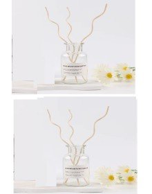3 Tek Adet 3 Model Aromaterapi Koku Dağıtıcı Rattan Şişe Ahşap Difüzör Çubuk (Spiral-Yaprak-Dalgalı)