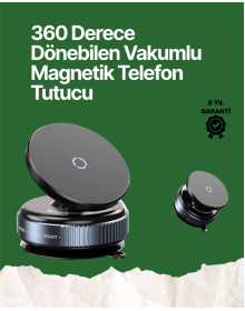 360° Ayarlanabilir Manyetik Araç Telefon Tutucu – Kompakt ve Pratik Tasarım