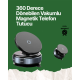 360° Ayarlanabilir Manyetik Araç Telefon Tutucu – Kompakt ve Pratik Tasarım 360° Ayarlanabilir Manyetik Araç Telefon Tutucu – Kompakt ve Pratik Tasarım
