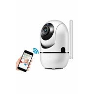 360° Full HD Akıllı Kamera Hareket Sensörlü Wifi Kamera Çocuk Güvenlik Kamerası 360° Full HD Akıllı Kamera Hareket Sensörlü Wifi Kamera Çocuk Güvenlik Kamerası