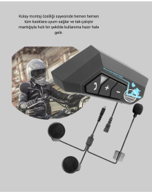 Dahili Mikrofonlu Kablosuz Kulaklık – Net Görüşme Kalitesi