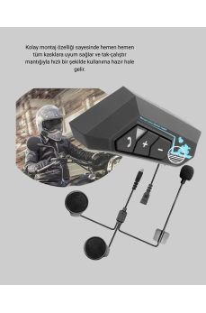 Dahili Mikrofonlu Kablosuz Kulaklık – Net Görüşme Kalitesi