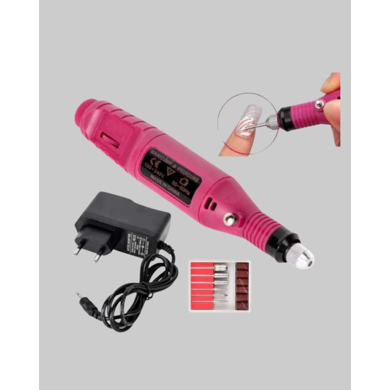 Tırnak Matkap Makinesi – Profesyonel Manikür Pedikür Cihazı, Ayarlanabilir Hız ve Sessiz Çalışma