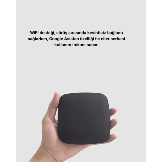 Android Auto Kablosuz Bağlantı Adaptörü 5.8GHz Hızlı WiFi ve Kompakt Tasarımlı Android Auto Kablosuz Bağlantı Adaptörü 5.8GHz Hızlı WiFi ve Kompakt Tasarımlı