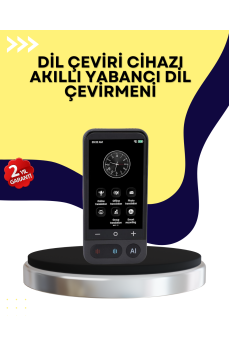 Fotoğraf Tanıma ve Konuşma Çevirili Akıllı Tercüman