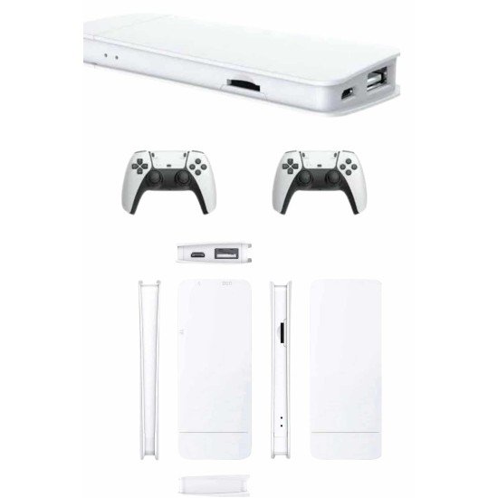 Dijital Göstergeli Powerbank Bluetooth Kulaklık ve Yeni Nesil Amoled Ekran Akıllı Saat