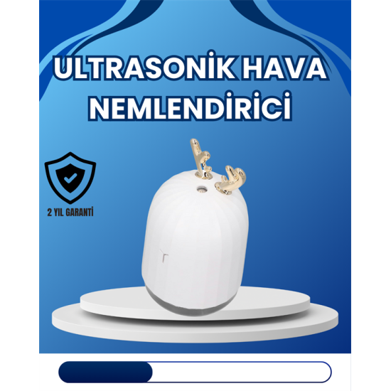 4–8 Saat Çalışma Süreli USB Portatif Masa Nemlendirici