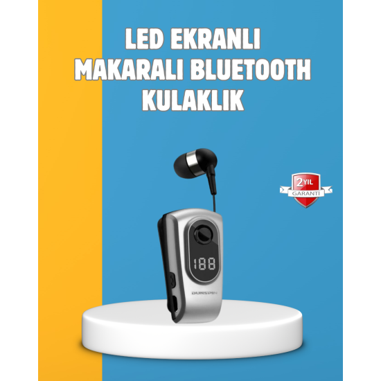 Titreşimli Bluetooth Kulaklık – Hızlı Şarj ve Uzun Bekleme Süresi