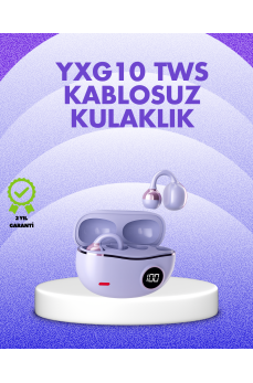 YXG10 Kablosuz Kulaklık – Bluetooth 5.4, Dokunmatik, LED Ekranlı Şarj Kutusu