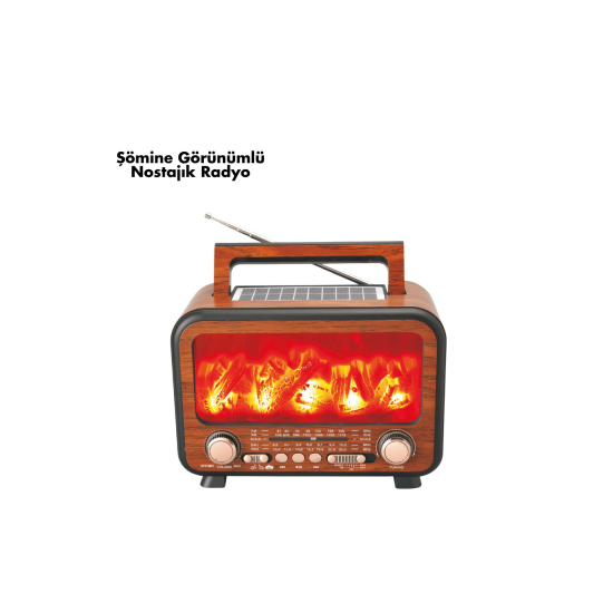 Alev Efektli Bluetooth Hoparlör