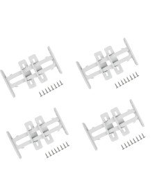 4 Adet Bebek Çocuk Koruma Kilidi - Dolap Çekmece Kilidi Sürgülü Kilit