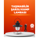 4 Fonksiyonlu Dekoratif Kamp Lambası – Tungsten Ampul, USB Çıkışlı 4 Fonksiyonlu Dekoratif Kamp Lambası – Tungsten Ampul, USB Çıkışlı