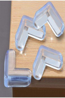 12 Li Masa Sehpa Köşe Koruyucu Silikon- Çocuk Koruma Aparatı