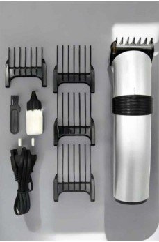 4 Taraklı Profesyonel Şarjlı Saç ve Sakal Kesme Tıraş Makinesi Seti