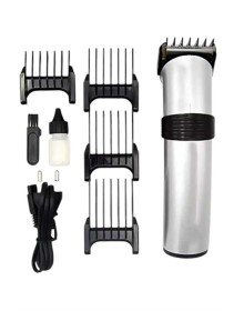 4 Taraklı Taşınabilir Profesyonel Saç ve Sakal Kesme Tıraş Makinesi