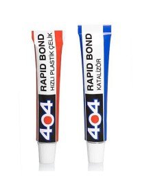 404 Rapid Epoksi Plastik Çelik Yapıştırıcı 16 Gr