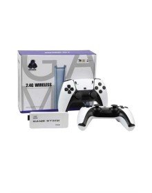 4K HD Görüntü Kaliteli Retro Game Stick 20000 Oyunlu Çift Kollu Beyaz Game Stick