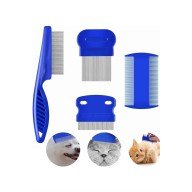 4'lü Bit Pire Tarağı Set Kedi Köpek Evcil Hayvan Tüy Toplayıcı Mavi 4'lü Bit Pire Tarağı Set Kedi Köpek Evcil Hayvan Tüy Toplayıcı Mavi