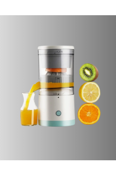 Taşınabilir Katı Meyve Sıkacağı – 45W Güçlü Motor, Çift Kesici Bıçak, USB Şarjlı ve Kompakt Tasarım