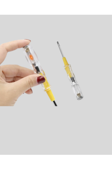 Neon Işıklı Elektrik Kontrol Kalemi Neon Işıklı Elektrik Kontrol Kalemi