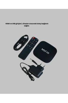 4K Ultra HD TV Kutusu – 8 GB Hafıza, Google Asistan, Chromecast, Dolby Destekli