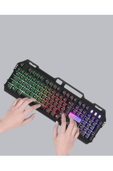 Profesyonel  Klavye Mouse Seti – RGB Işıklı, Türkçe Q, DPI Ayarlı, Dayanıklı Gövde