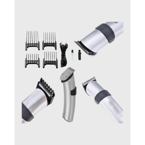 Kablosuz Profesyonel Tıraş Makinesi – Şarjlı, 60 Dakika Kullanım Süreli, Çelik Bıçaklı, Sessiz Motor