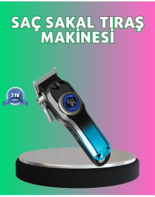 4 Limit Tarağı ve Ayarlanabilir Kesim Uzunluğu Saç Makinesi