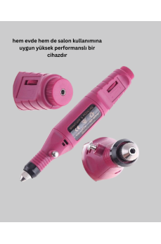 Tırnak Matkap Makinesi – Profesyonel Manikür Pedikür Cihazı, Ayarlanabilir Hız ve Sessiz Çalışma Tırnak Matkap Makinesi – Profesyonel Manikür Pedikür Cihazı, Ayarlanabilir Hız ve Sessiz Çalışma